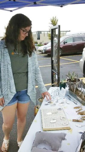 Finding her creative side